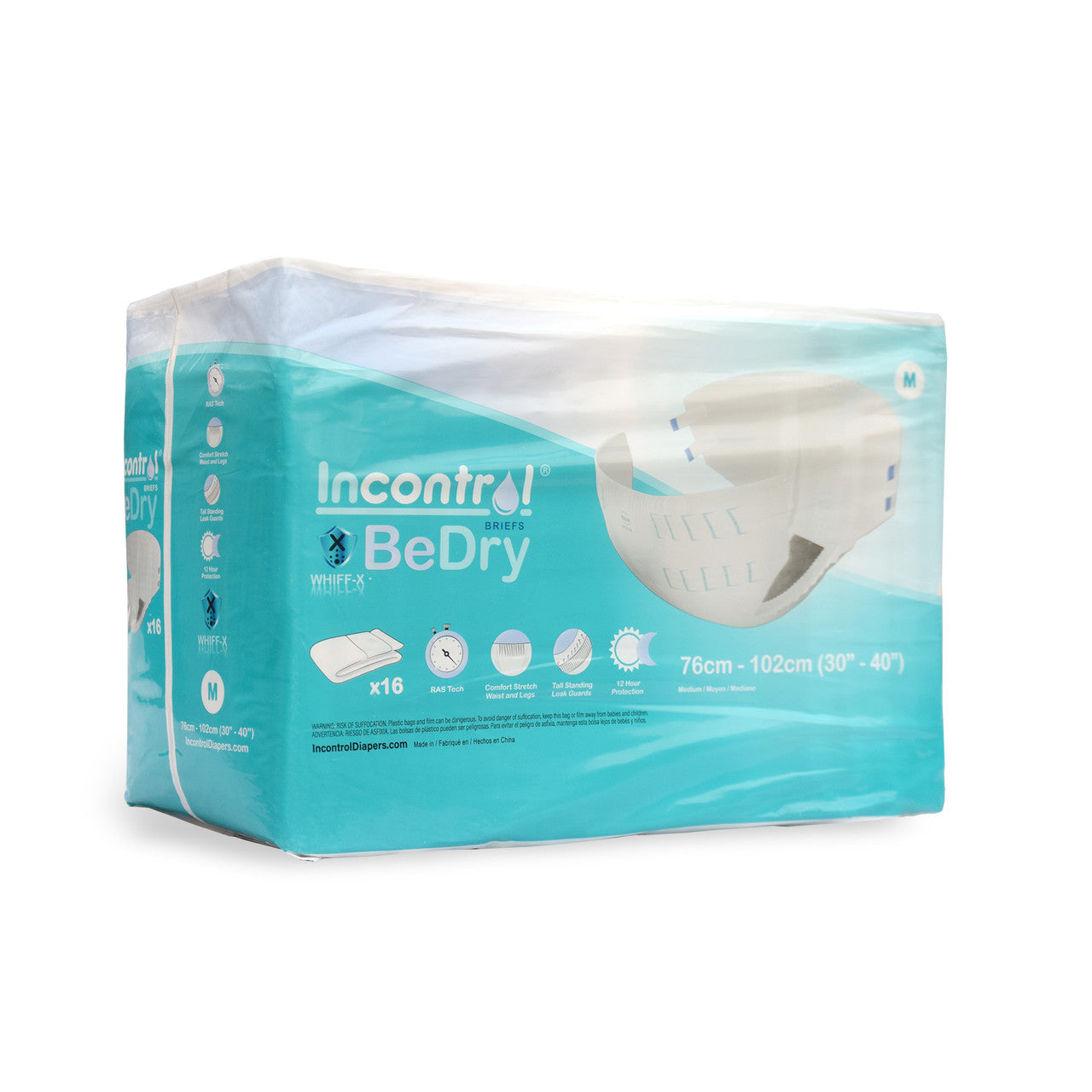 InControl - BeDry - Premium Incontinence Briefs