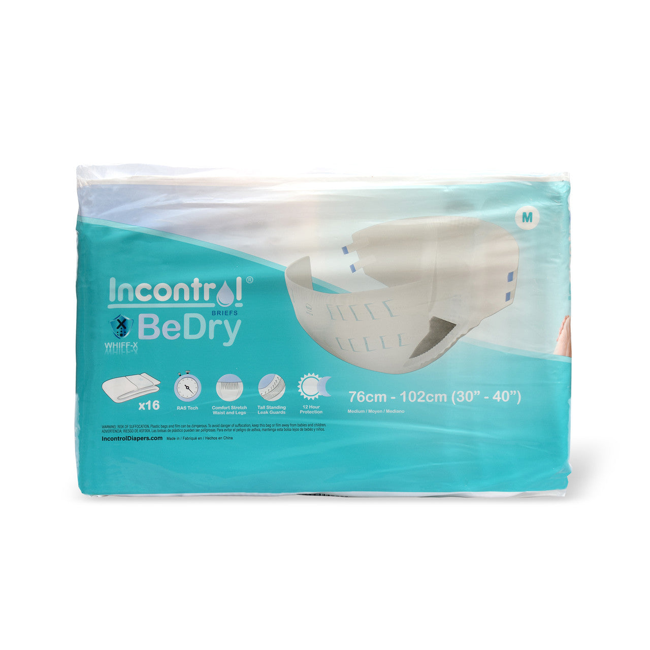 InControl - BeDry - Premium Incontinence Briefs