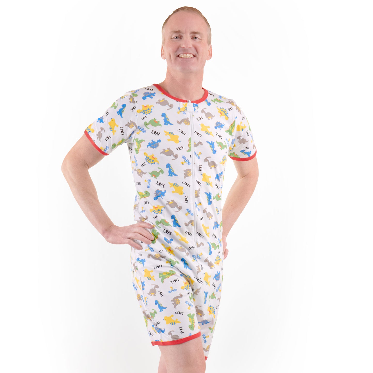 Rearz - Adult Romper Playsuit - Dinosaur