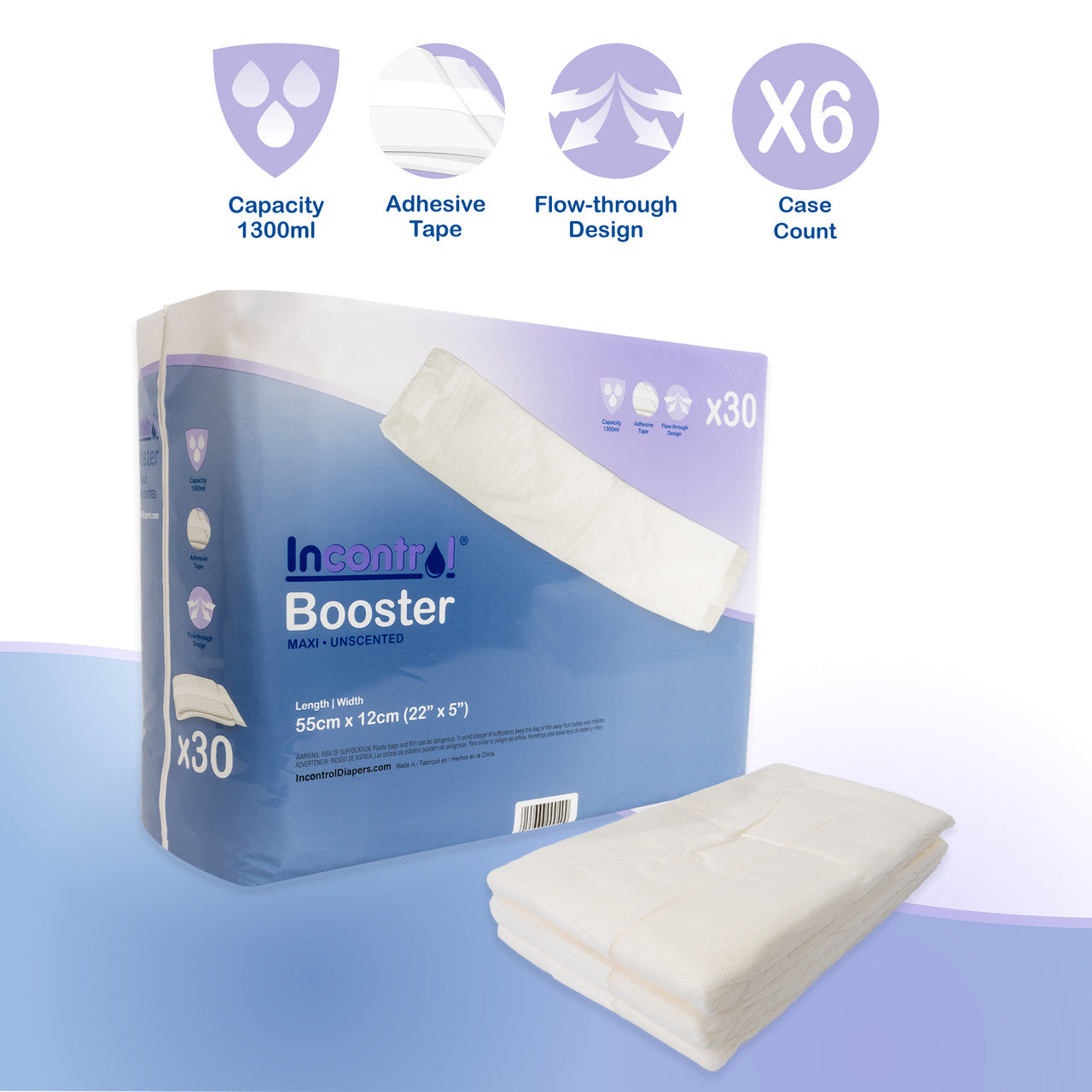 InControl - Booster Pads - Unscented