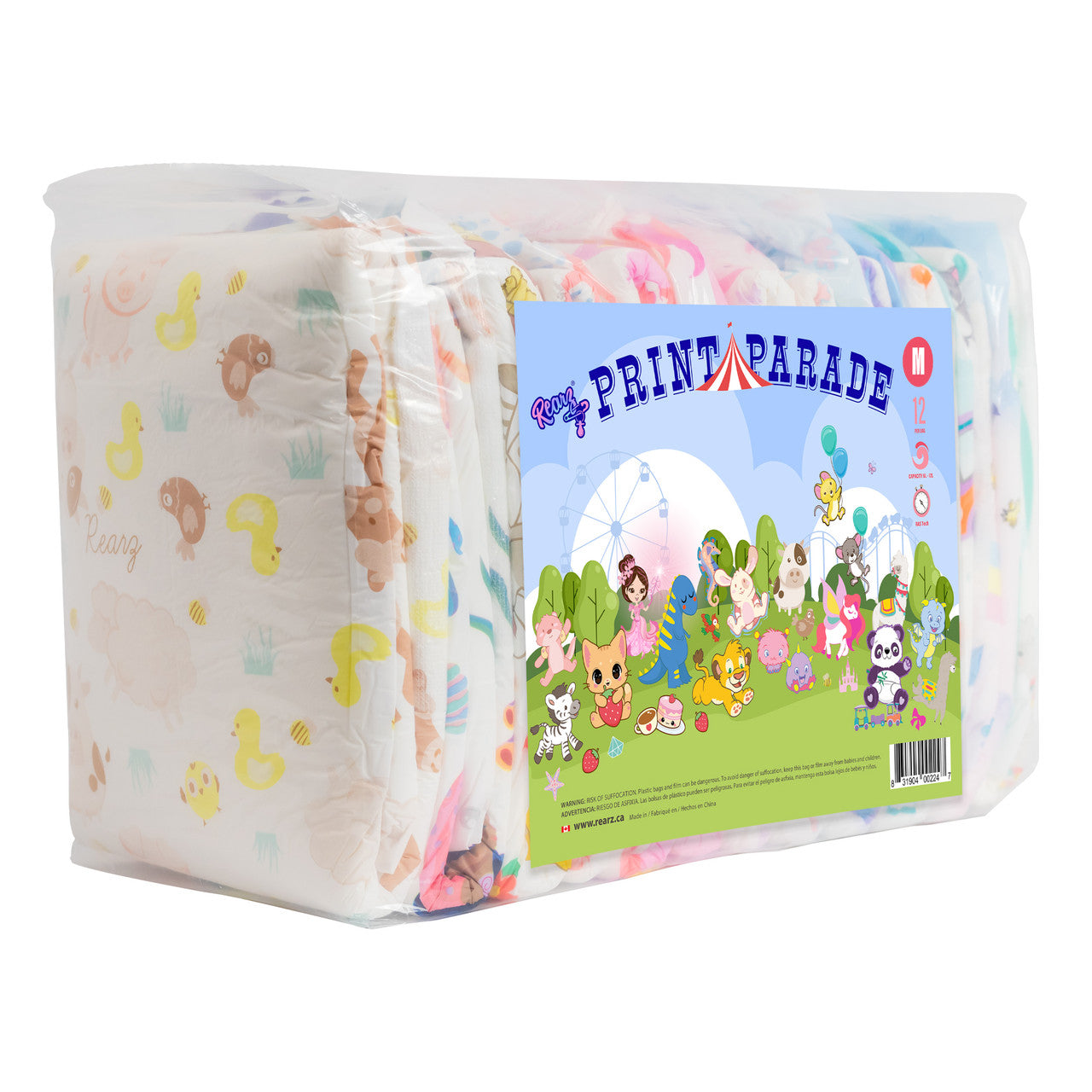 Rearz - Adult Diapers - Print Parade