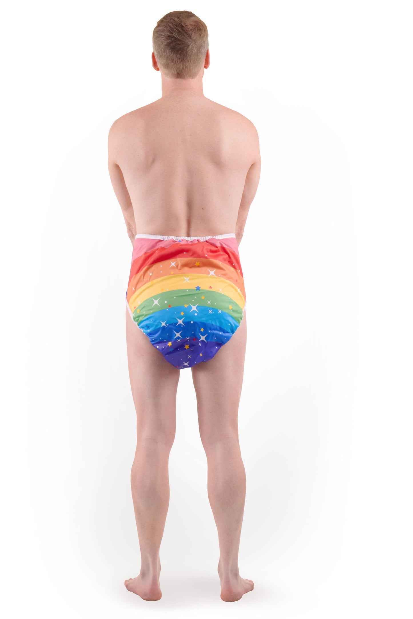 Rearz - Adult Diaper Cover/Wrap - Rainbow Star
