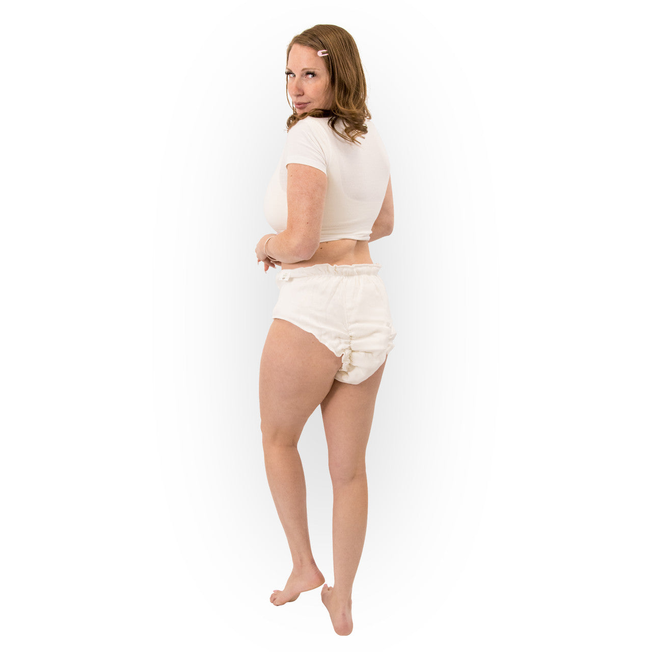 InControl - Adult Cotton Fitted Snap Diaper
