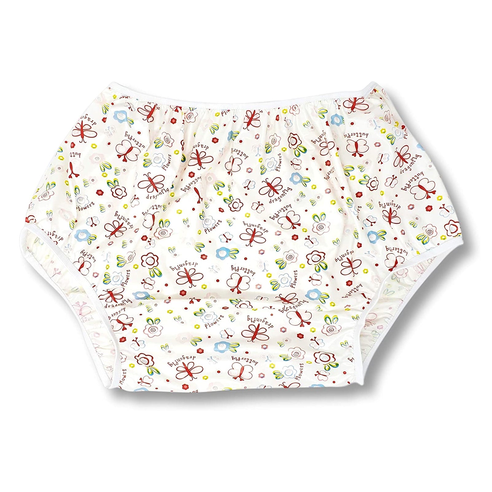 Rearz - White Butterfly Plastic Pants (2-Pack)