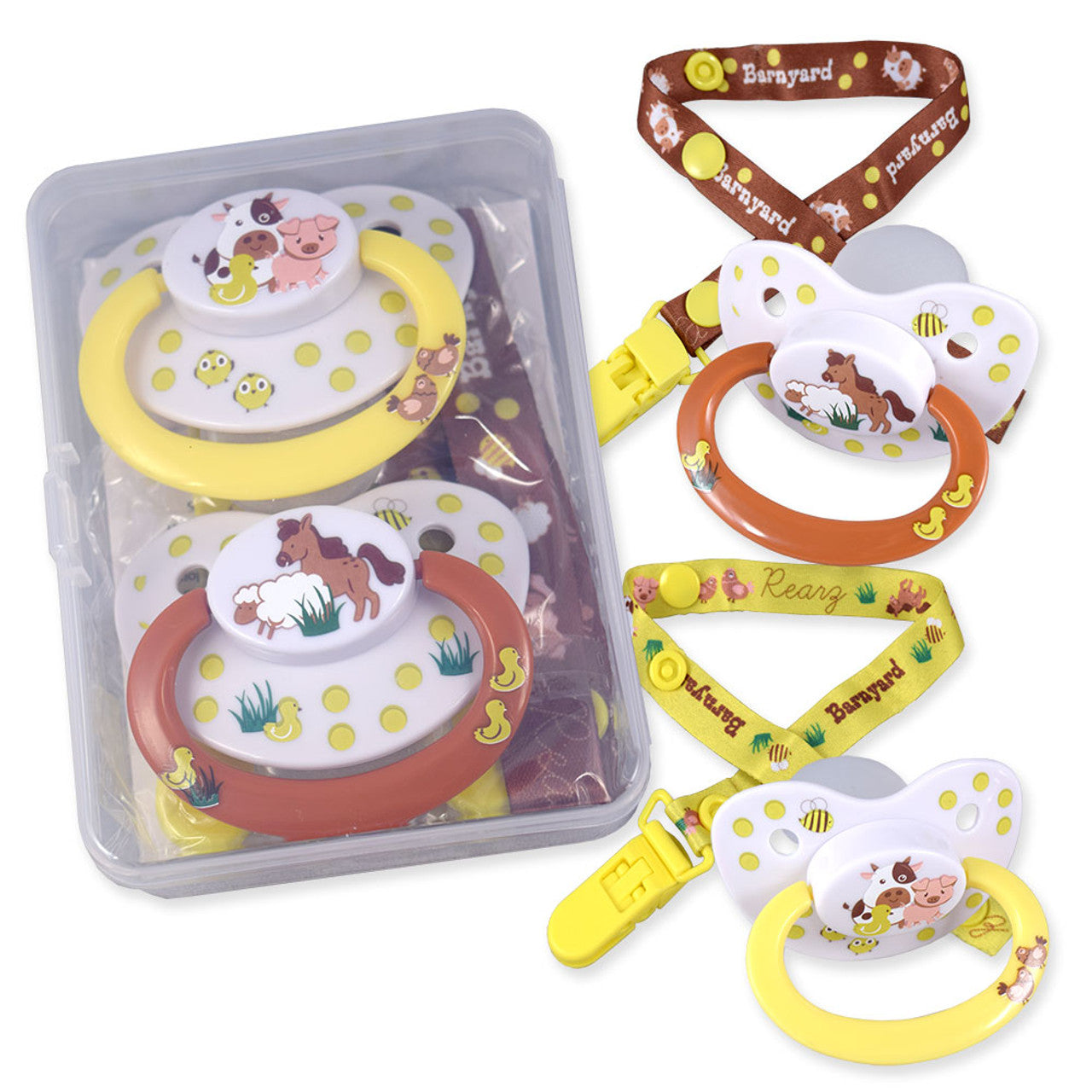 Rearz - Pacifier Set - Barnyard