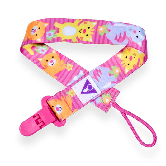 Pacifier Addict - Adult Pacifier Clip - Cats