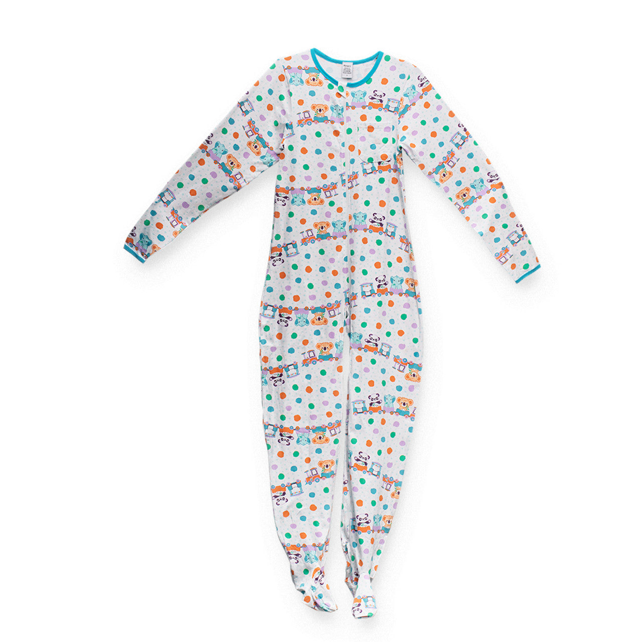 Rearz - Footed Jammies - Critter Caboose