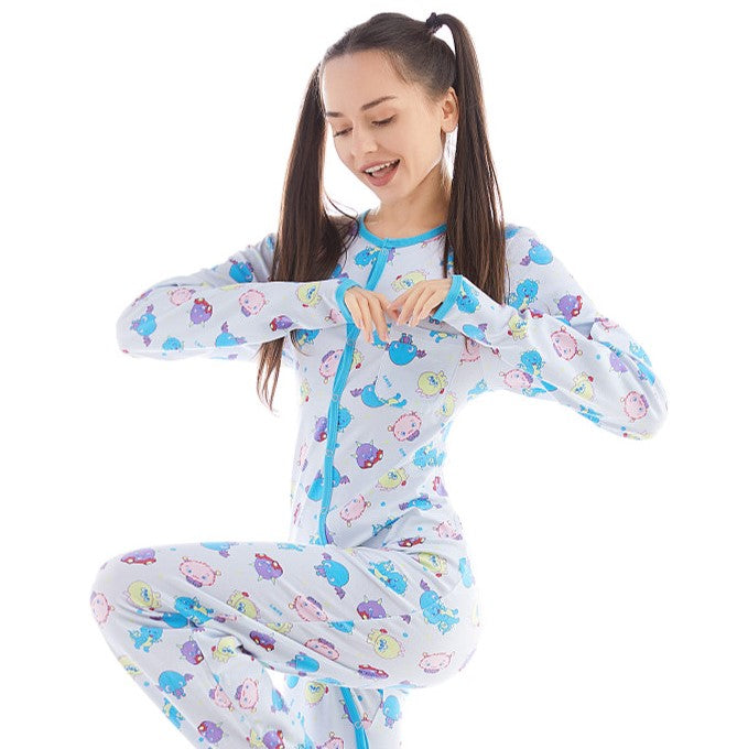 Rearz - Footed Jammies - Lil' Monsters