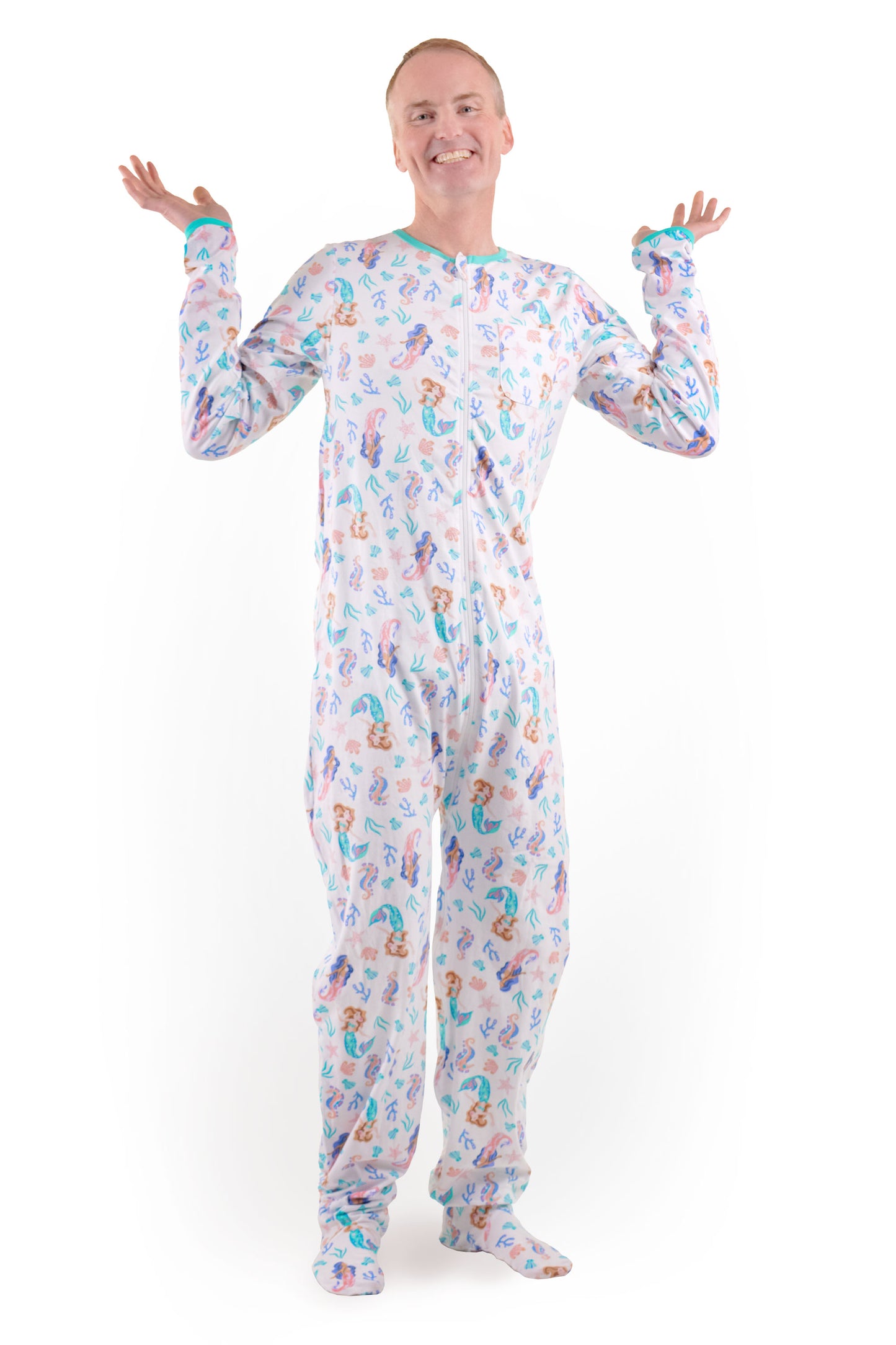 Rearz - Footed Jammies - Mermaid Tales