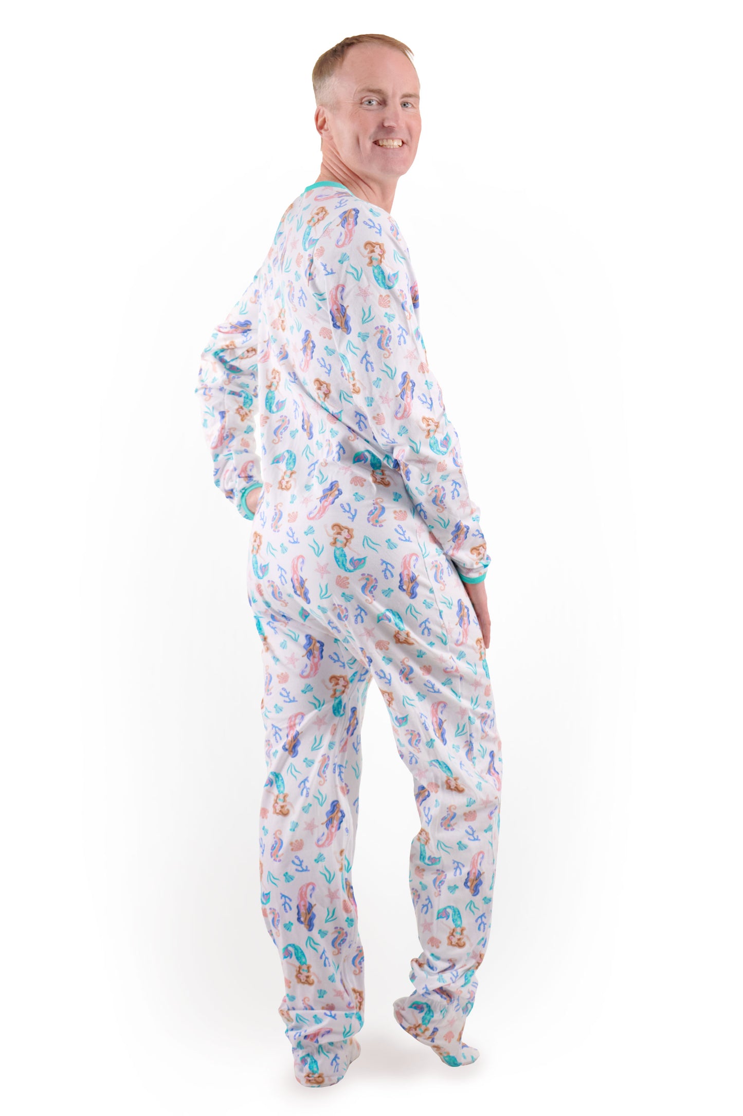 Rearz - Footed Jammies - Mermaid Tales