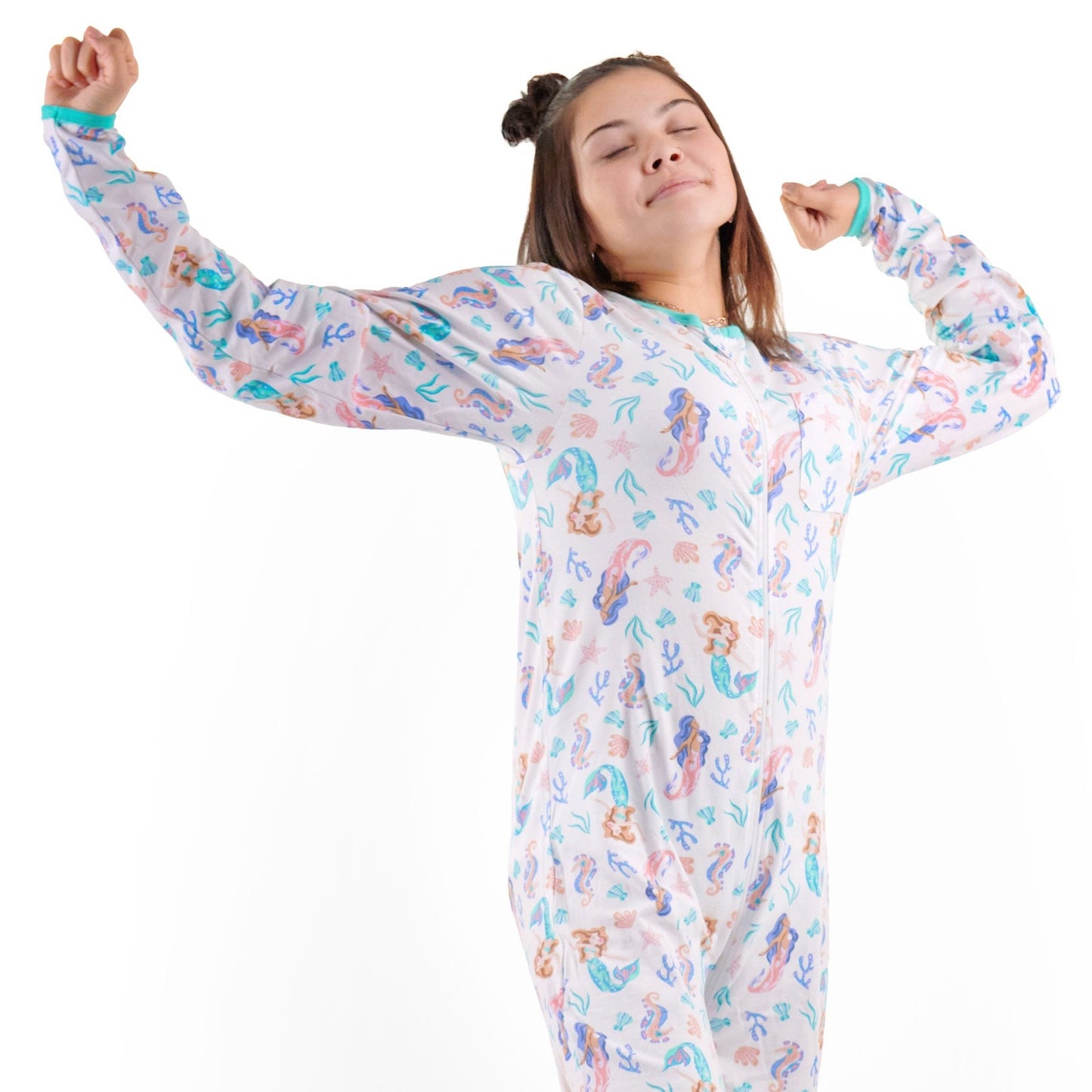 Rearz - Footed Jammies - Mermaid Tales