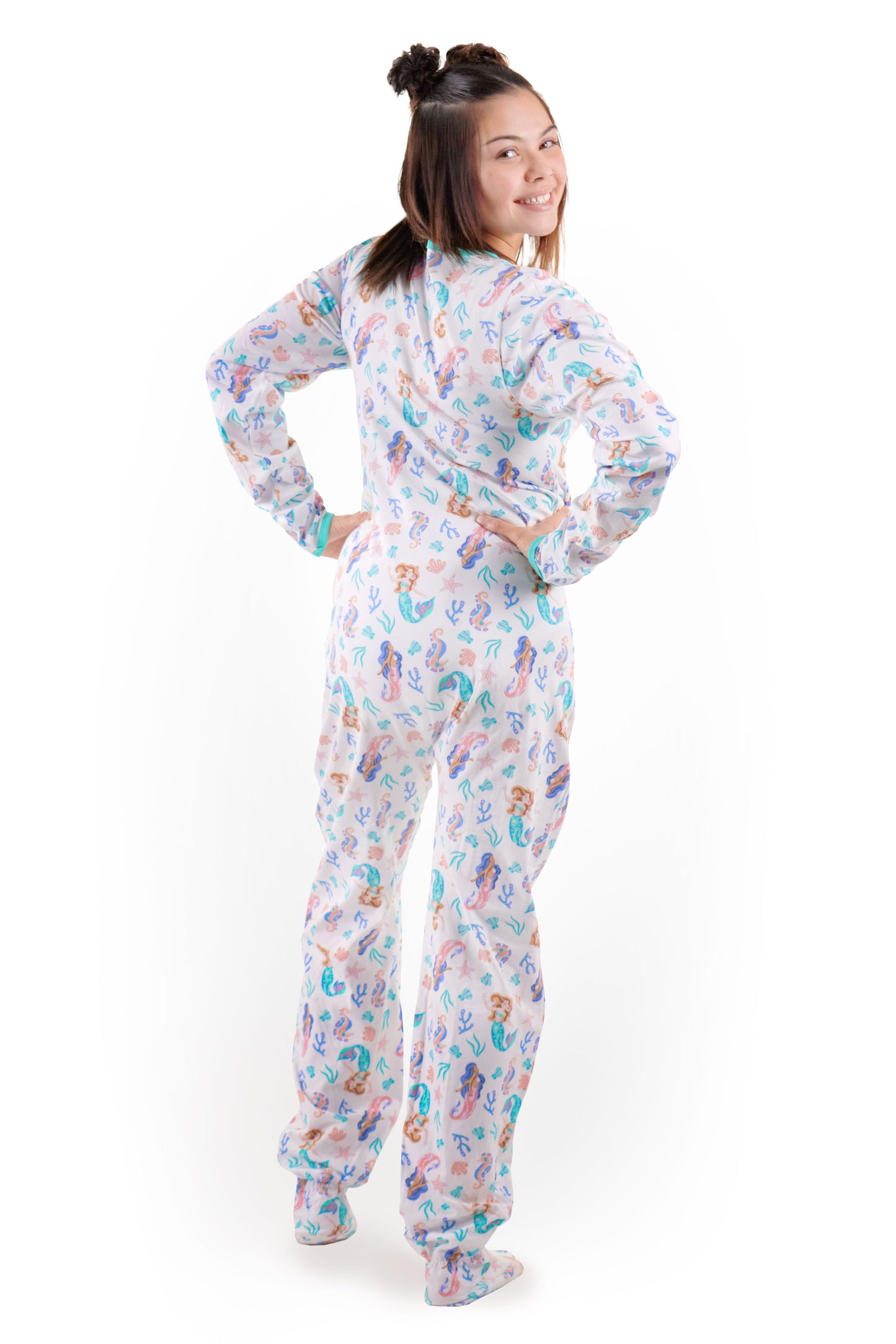 Rearz - Footed Jammies - Mermaid Tales