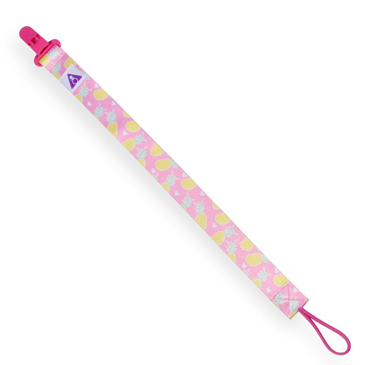 Pacifier Addict - Adult Pacifier Clip - Pineapples