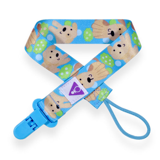 Pacifier Addict - Adult Pacifier Clip - Playful Puppies