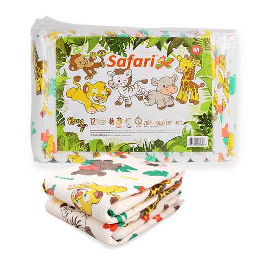 Rearz - Nighttime Adult Diapers - Mega Safari