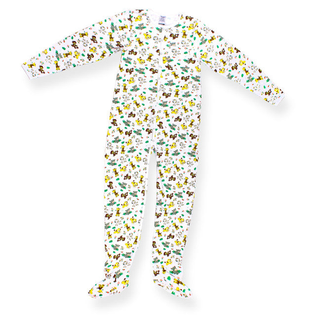Rearz - Footed Jammies - Safari