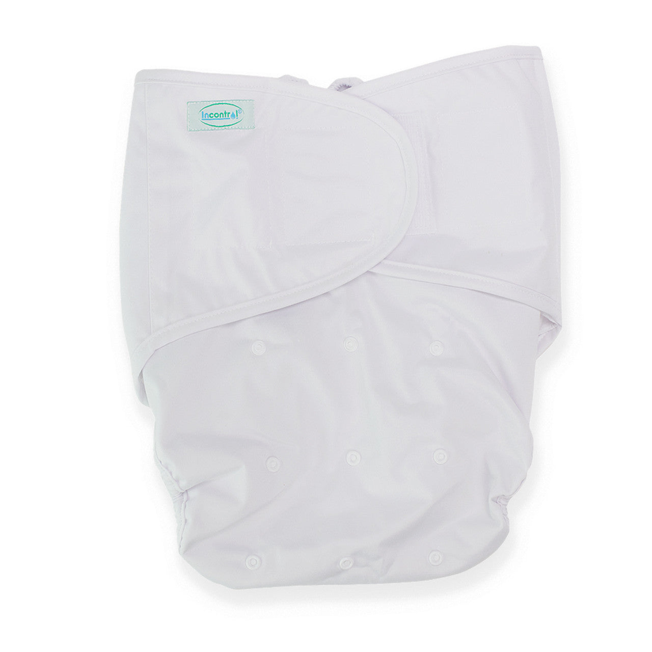 InControl - Adult Diaper Cover/Wrap - White