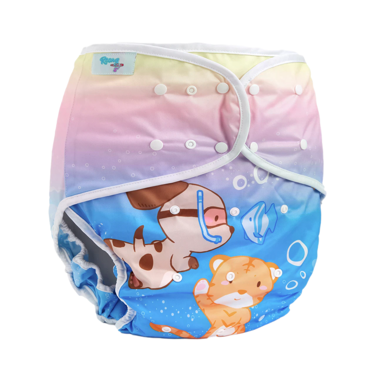 Rearz - Adult Swim Diaper - Splash