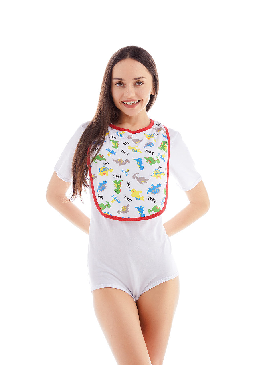 Rearz - Adult Bib - Dinosaur