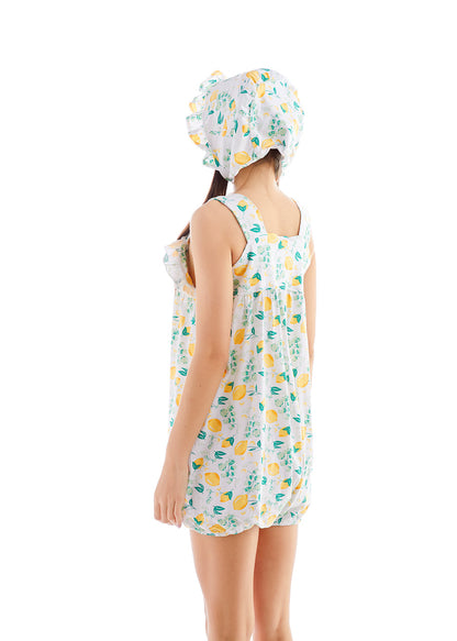 Rearz - Lemon Romper with Bonnet