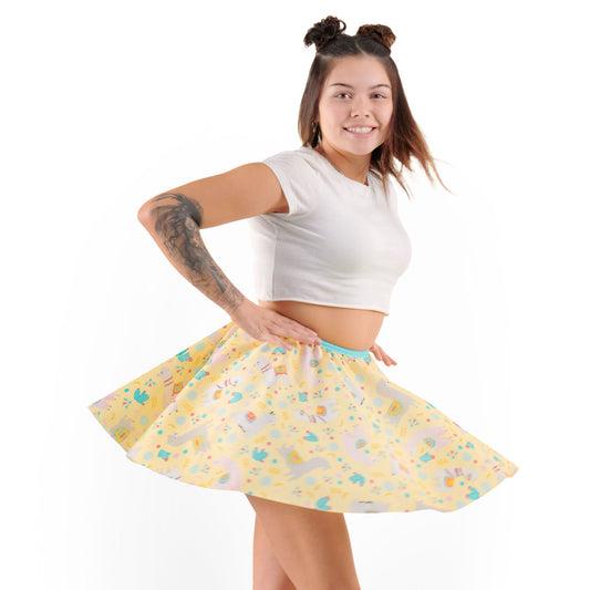 Rearz - Mini Skater Skirt - Alpaca