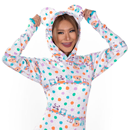 Rearz - Unisex Adult Hooded Bodysuit - Critter Caboose