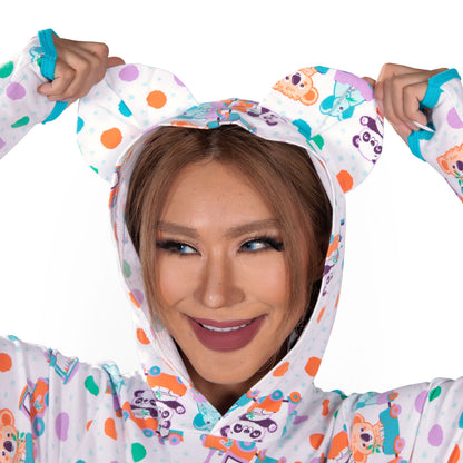 Rearz - Unisex Adult Hooded Bodysuit - Critter Caboose