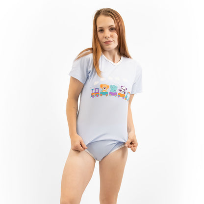 Rearz - Unisex Adult Bodysuit - Critter Caboose