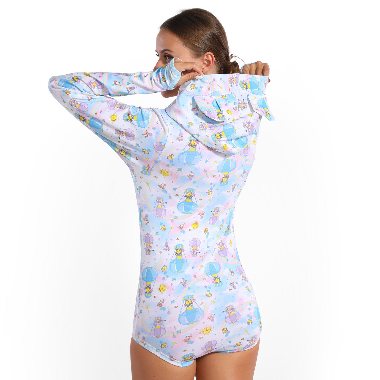 Rearz - Unisex Adult Hooded Bodysuit - Daydreamer