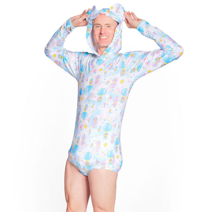 Rearz - Unisex Adult Hooded Bodysuit - Daydreamer