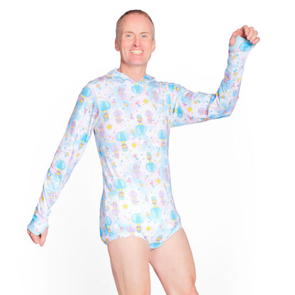 Rearz - Unisex Adult Hooded Bodysuit - Daydreamer