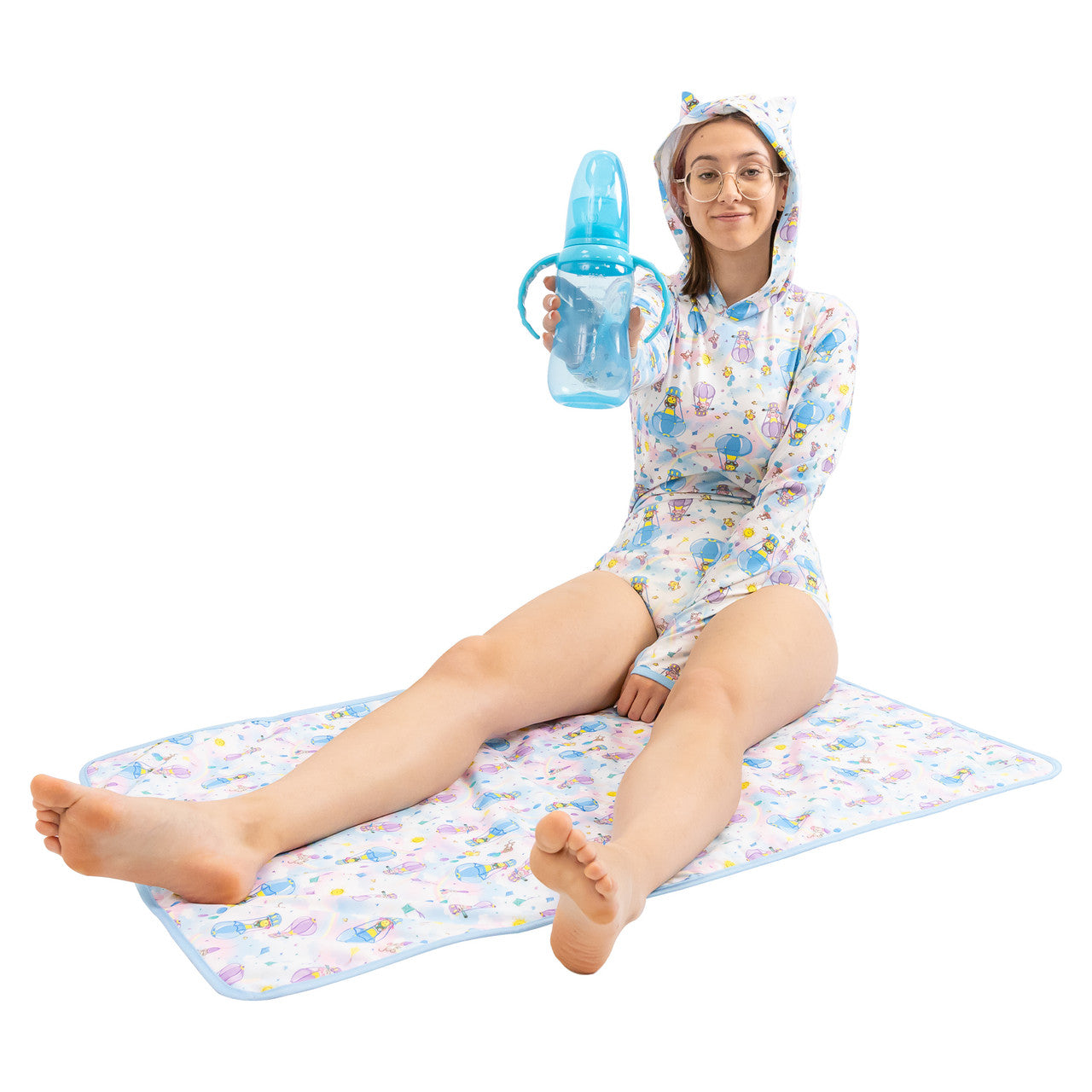 Rearz - Easy Grip Adult Bottle - Blue