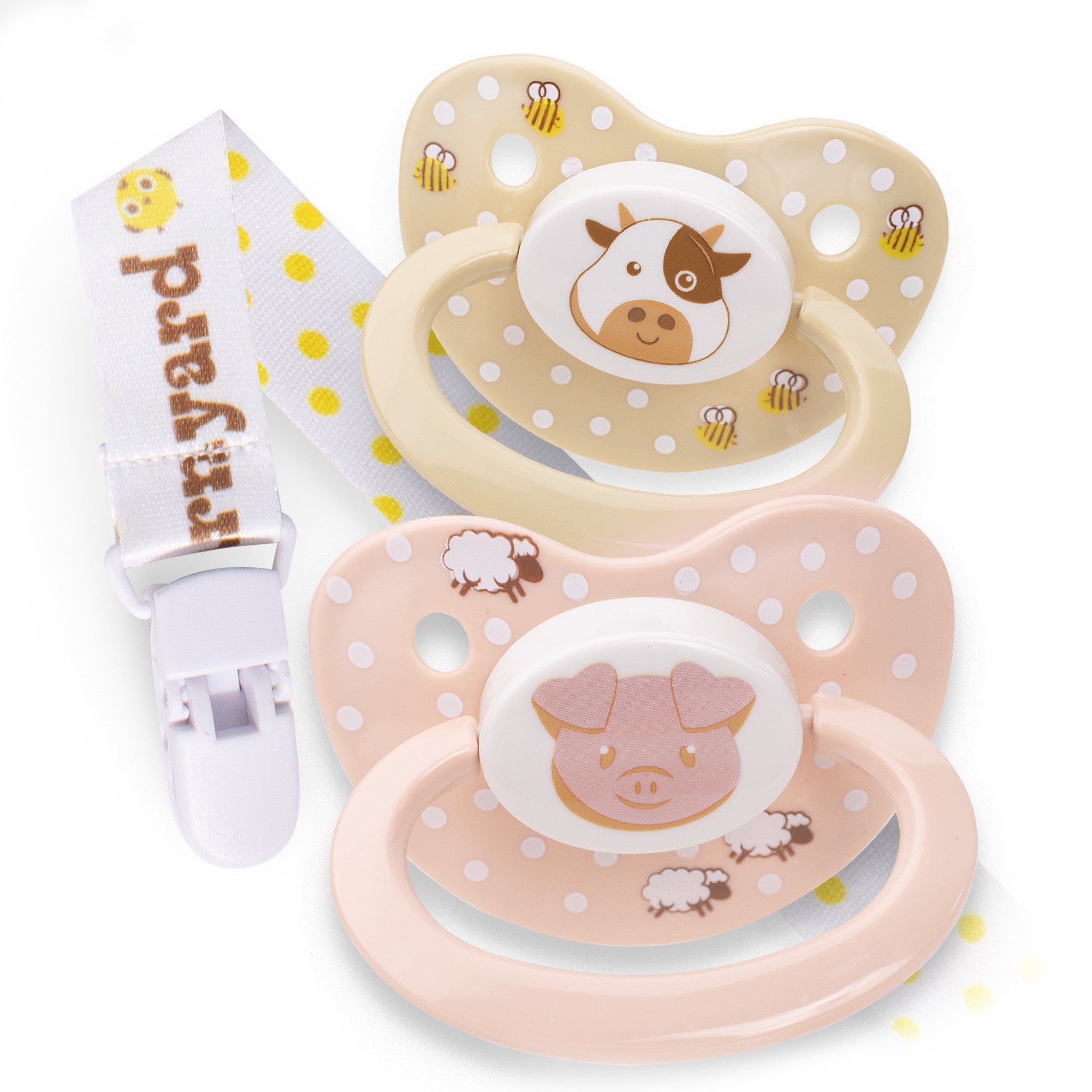 Rearz - Pacifier Set - Barnyard V2.0 – Diapersharks.com