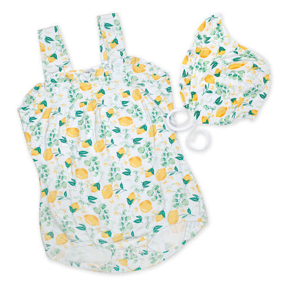 Rearz - Lemon Romper with Bonnet