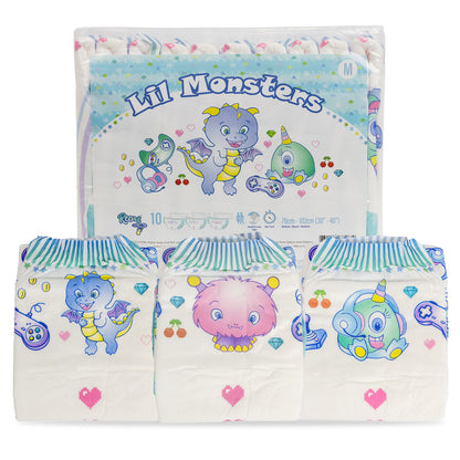 Rearz - Adult Diapers - Lil' Monsters