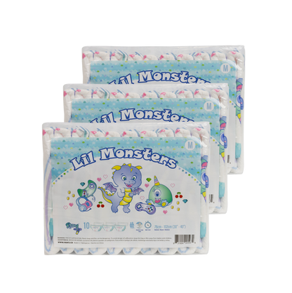 Rearz - Adult Diapers - Lil' Monsters