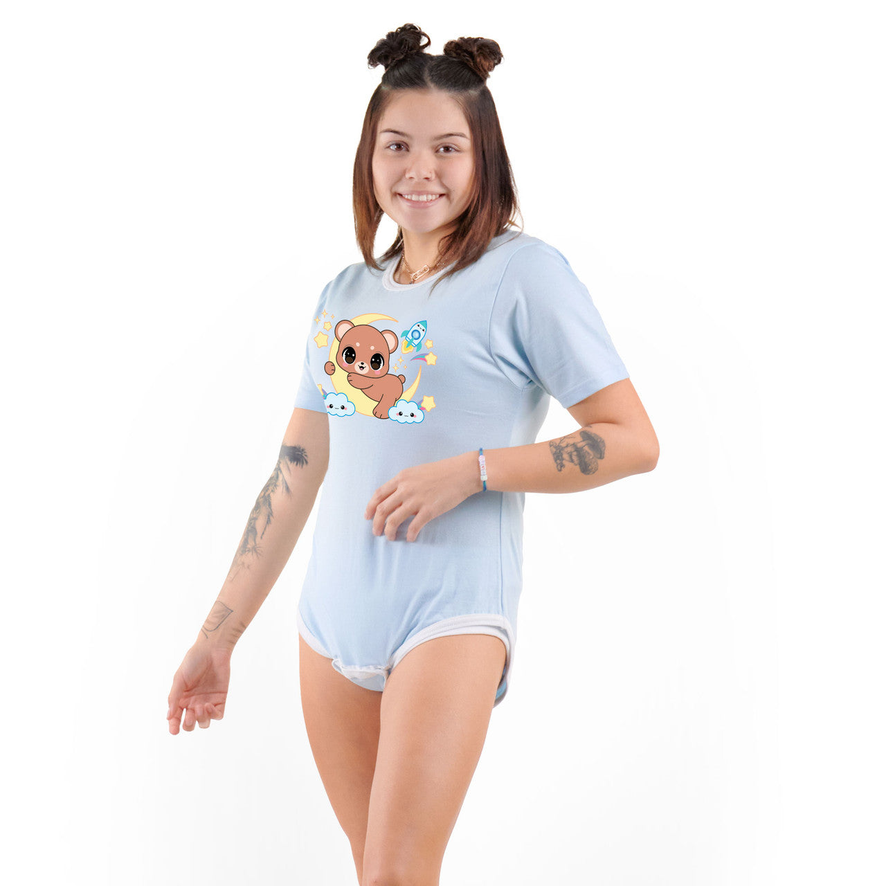Rearz - Organic Unisex Adult Bodysuit - Lunar Cub