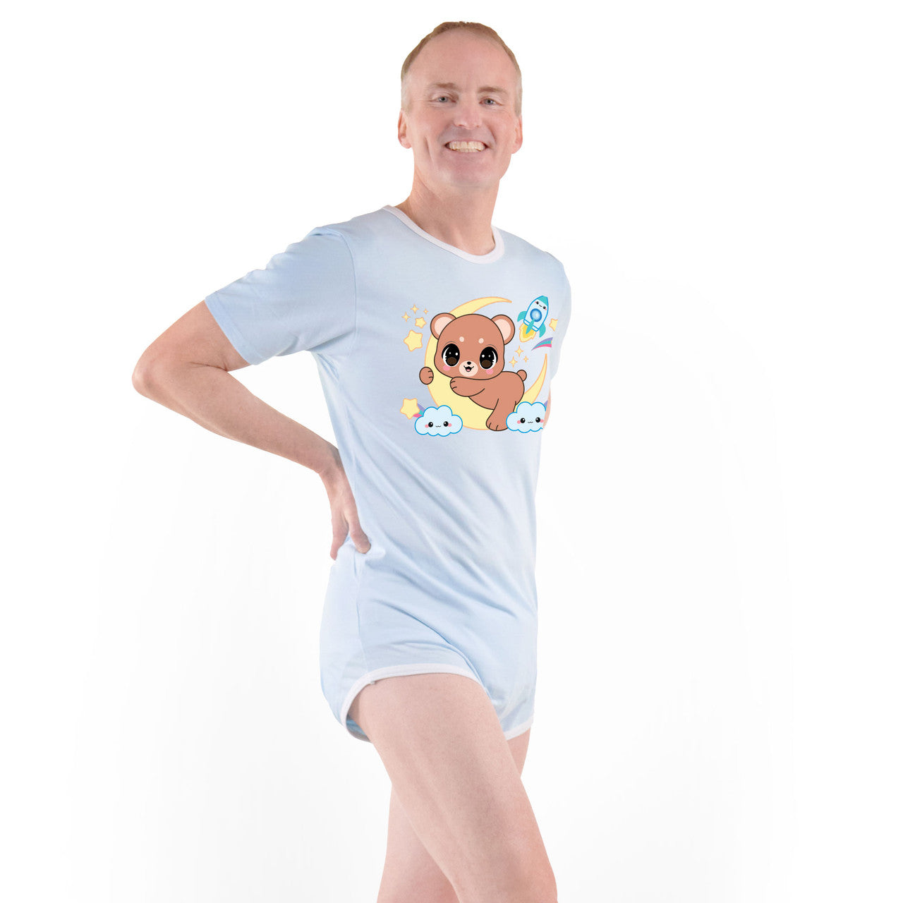 Rearz - Organic Unisex Adult Bodysuit - Lunar Cub