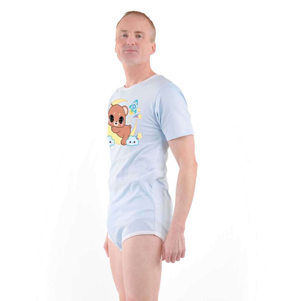 Rearz - Organic Unisex Adult Bodysuit - Lunar Cub