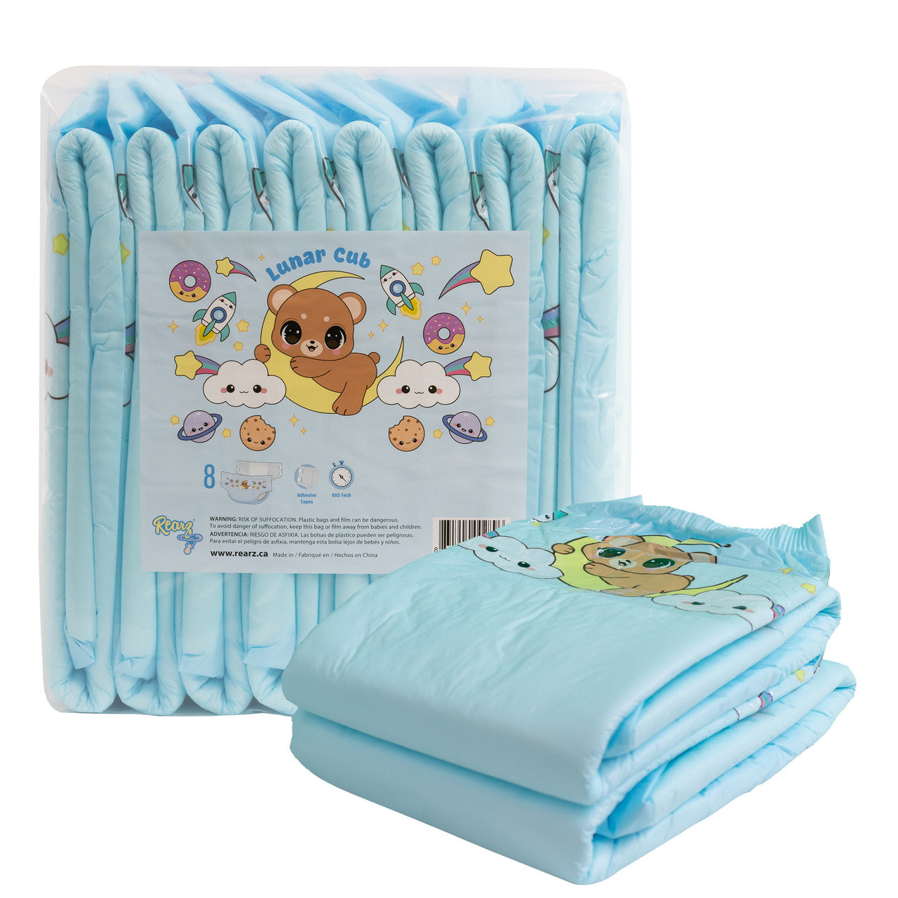 Rearz - Adult Diapers - Lunar Cub