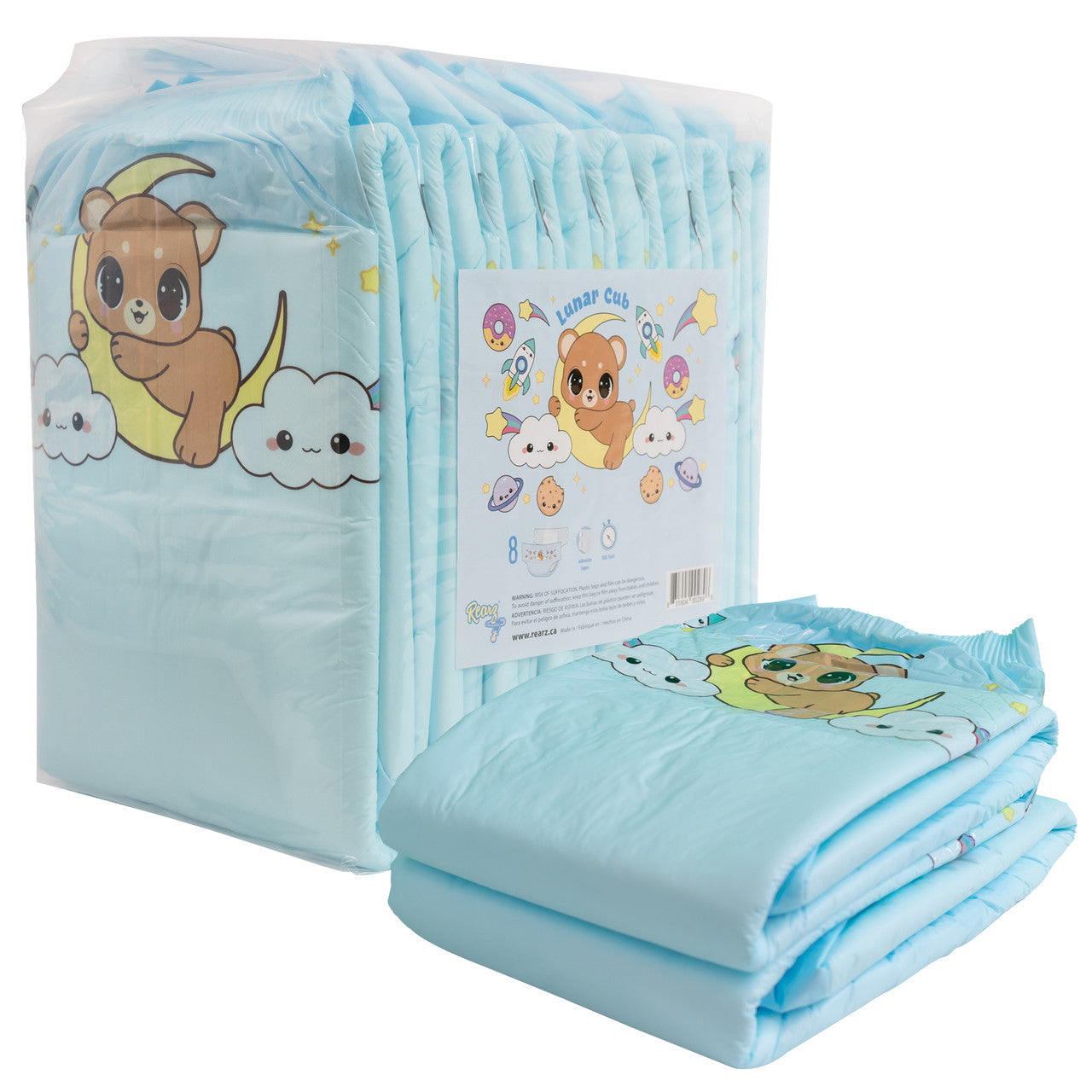 Rearz - Adult Diapers - Lunar Cub