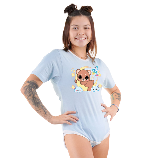 Rearz - Organic Unisex Adult Bodysuit - Lunar Cub