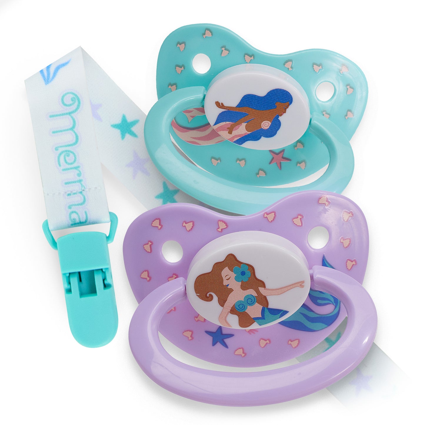 Rearz - Pacifier Set - Mermaid Tales