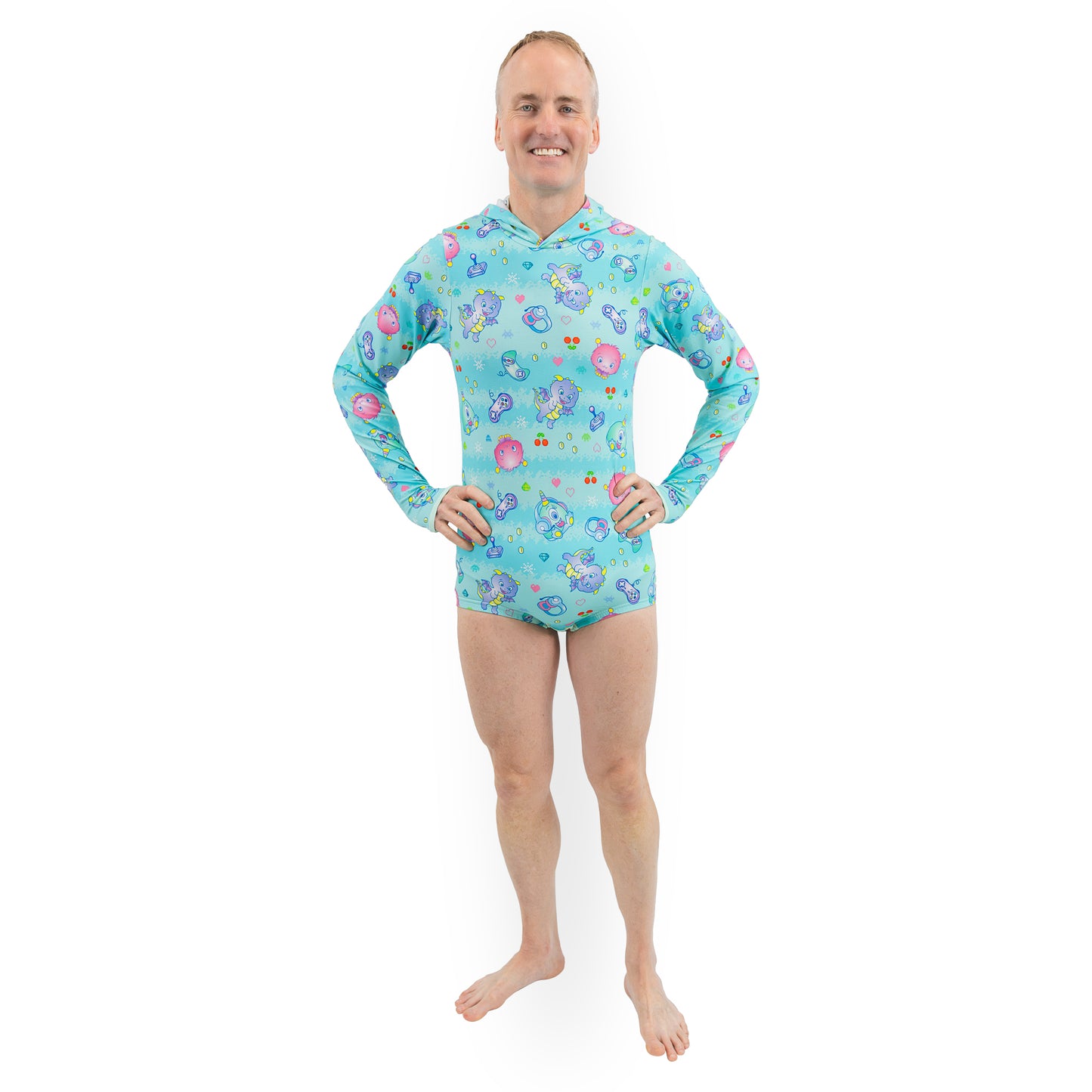 Rearz - Hooded Unisex Adult Bodysuit - Lil' Monsters