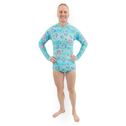 Rearz - Hooded Unisex Adult Bodysuit - Lil' Monsters