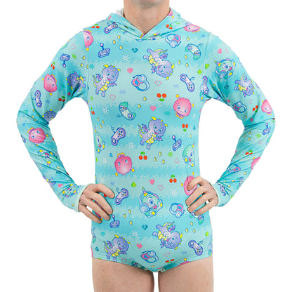 Rearz - Hooded Unisex Adult Bodysuit - Lil' Monsters
