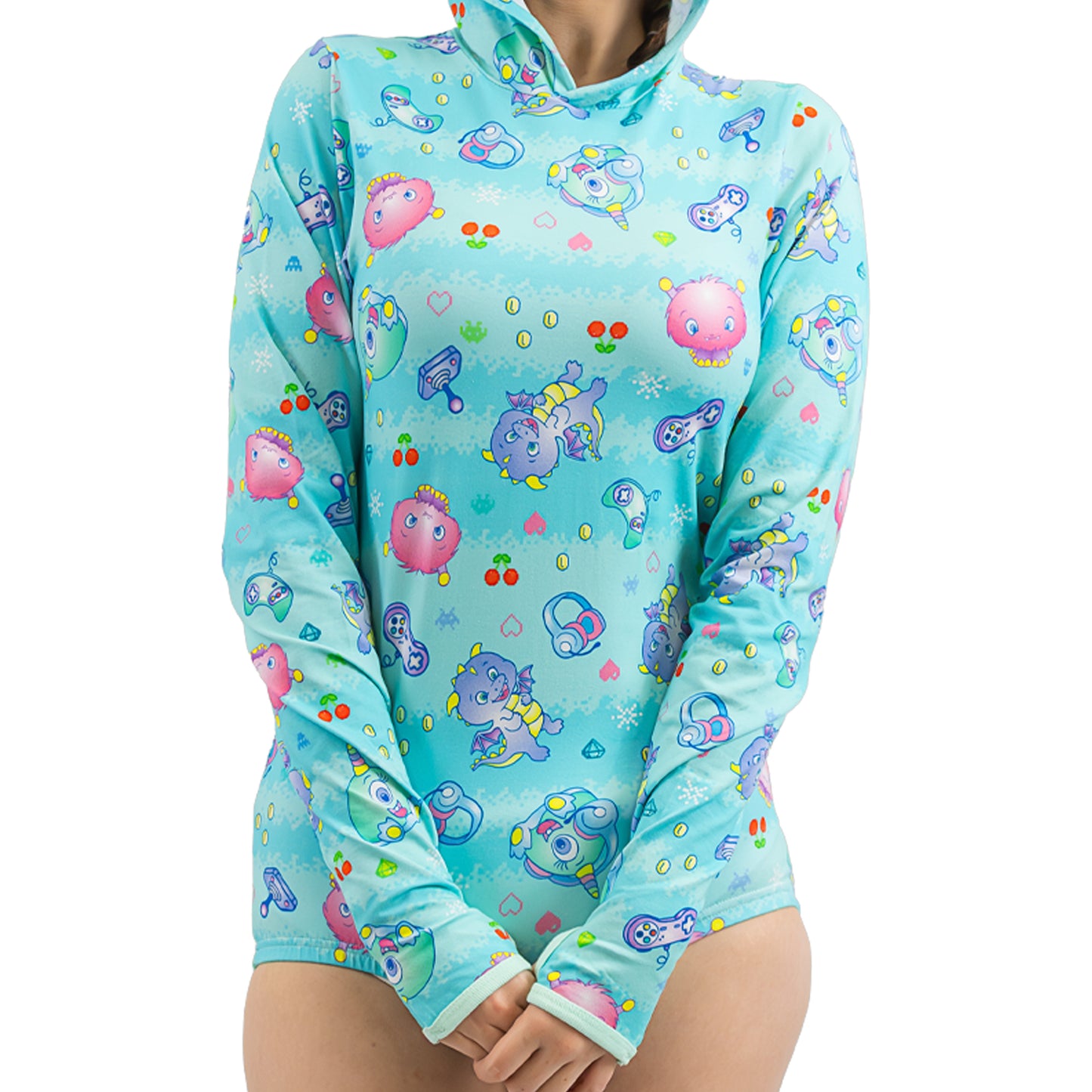 Rearz - Hooded Unisex Adult Bodysuit - Lil' Monsters