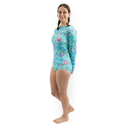 Rearz - Hooded Unisex Adult Bodysuit - Lil' Monsters