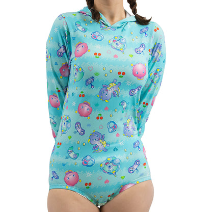 Rearz - Hooded Unisex Adult Bodysuit - Lil' Monsters