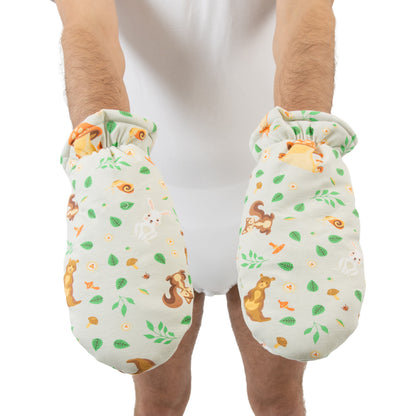 Rearz - Padded Adult Scratch Mittens - Woodland